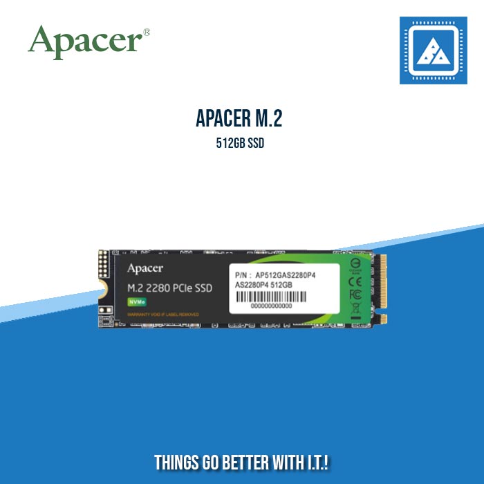 APACER M.2 512GB SSD APACER M.2 512GB SSD